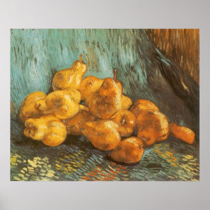 Vincent van Gogh - Stillleben mit stillen Birnen Poster