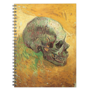 Vincent van Gogh - Stillleben mit Totenkopf Notizblock