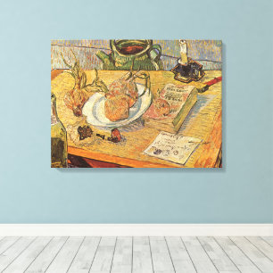 Vincent van Gogh - Stillleben mit Zeichenbrett Leinwanddruck