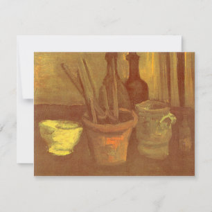 Vincent van Gogh - Stillleben Pinsel in einem Topf