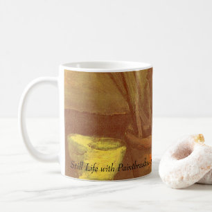 Vincent van Gogh - Stillleben Pinsel in einem Topf Kaffeetasse