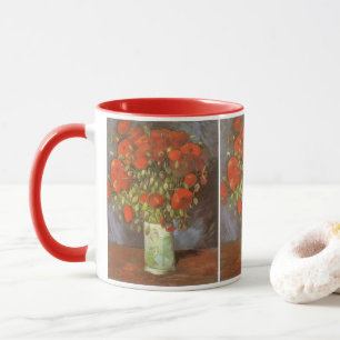 Vincent van Gogh Stillleben Vas mit roten Mohnblum Tasse