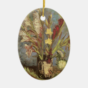 Vincent van Gogh - Stillleben Vasen mit Gladiolen Keramikornament