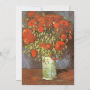 Vincent van Gogh Stillleben Vasen mit roten Mohn