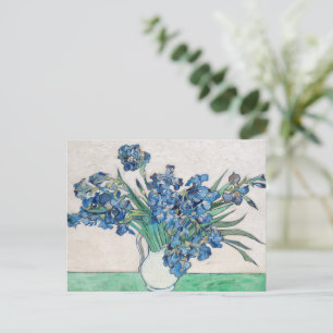Vincent van Gogh - Stillleben: Vasen mit Schwertli Postkarte