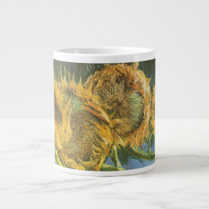 Vincent van Gogh - Stillleben: Vier Schnittblumen Jumbo-Tasse