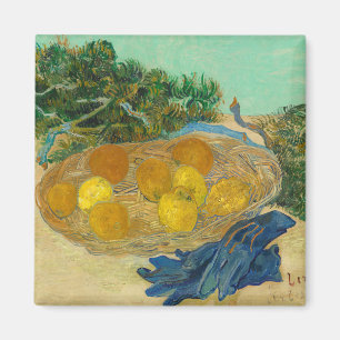 Vincent Van Gogh Stillleben von Orangen und Lemon Magnet