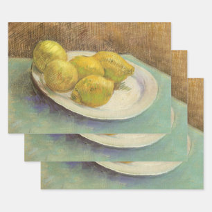 Vincent van Gogh - Stillleben Zitronen auf einem T Geschenkpapier Set