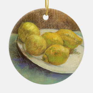 Vincent van Gogh - Stillleben Zitronen auf einem T Keramikornament