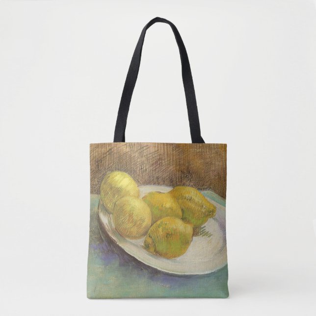 Vincent van Gogh - Stillleben Zitronen auf einer P Tasche (Vorderseite)