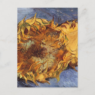 Vincent van Gogh - Stillleben: Zwei Schnittblumen Postkarte