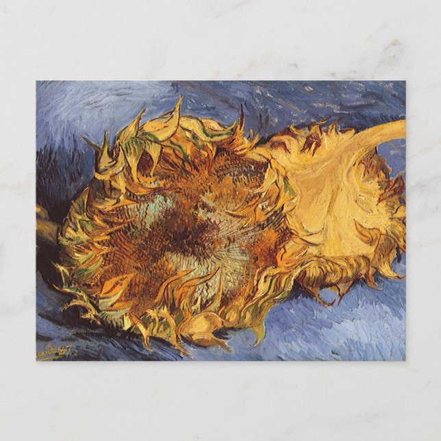 Vincent van Gogh - Stillleben: Zwei Schnittblumen Postkarte (Vorderseite)