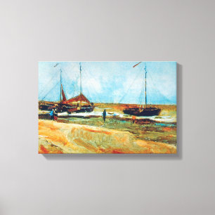 Vincent Van Gogh - Strand von Scheveningen Fine Ar Leinwanddruck