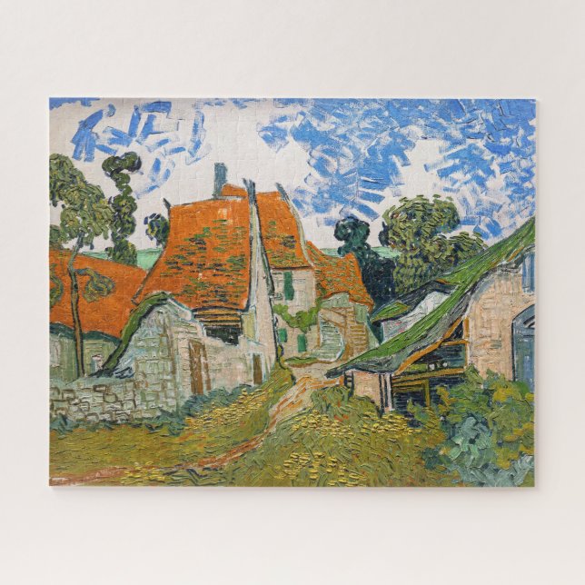 Vincent van Gogh - Straße in Auvers-sur-Oise (Horizontal)