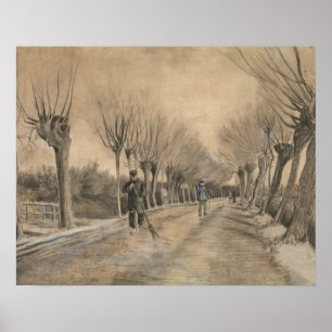 Vincent van Gogh - Straße in Etten Poster