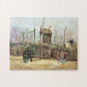 Vincent van Gogh - Straßenszene in Montmartre