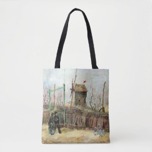 Vincent van Gogh - Straßenszene in Montmartre Tasche
