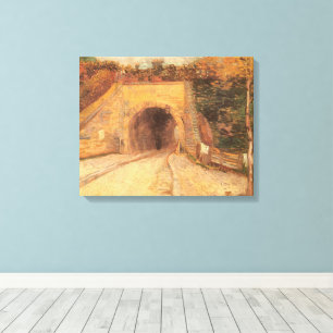 Vincent van Gogh - Straßenunterführung, Das Viaduk Leinwanddruck