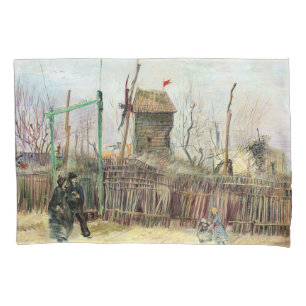 Vincent van Gogh - Street Scene in Montmartre Kissenbezug