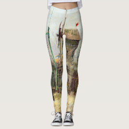 Vincent van Gogh - Street Scene in Montmartre Leggings