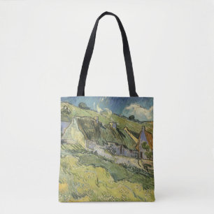 Vincent van Gogh - Strohdachhäuser Tasche