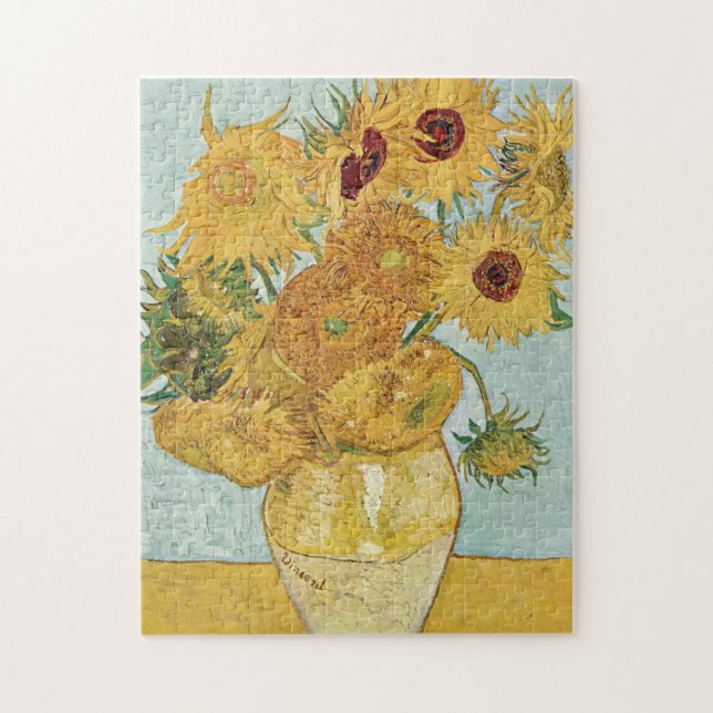 Vincent Van Gogh Sunflowers (Vertikal)