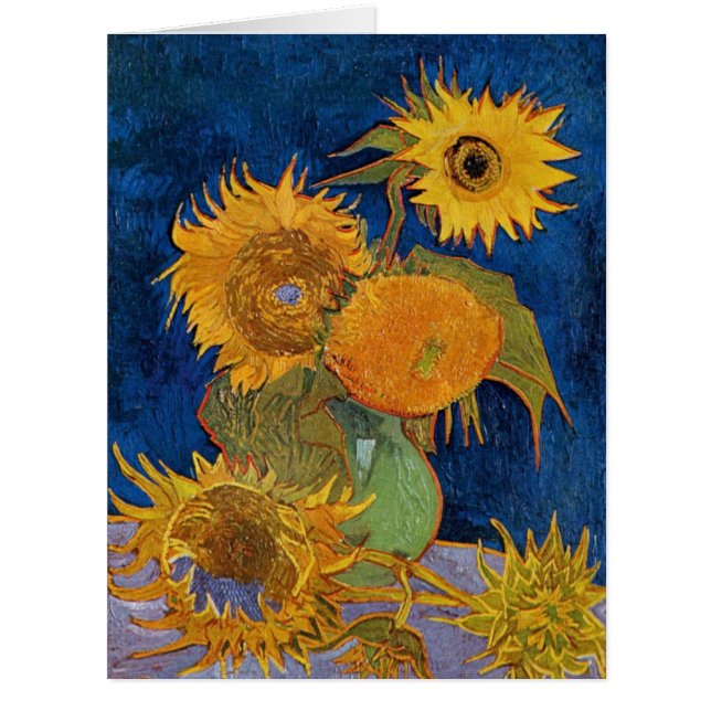 Vincent Van Gogh - Sunflowers, 2e version (Devant)