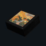 Vincent van Gogh - Tal mit Plowman Geschenkbox<br><div class="desc">Das Tal mit Plowman Seen From Oove (1889) von Vincent van Gogh ist ein Vintages Landschaftsbild der Kunstlandschaft, das in Post-Impressionismus erbaut wurde. Ein pflügerischer Bauer, der die Felder seines Bauernhofs mit seinem Ochsenkühteam bearbeitet. Ein landwirtschaftliches Alltagsleben Landschaftsbilder mit Bäumen in einem Tal. Über den Künstler: Vincent Willem van Gogh...</div>