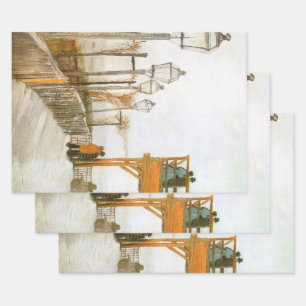 Vincent van Gogh - Terrasse und Aussichtsplattform Geschenkpapier Set