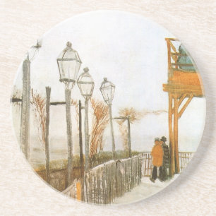 Vincent van Gogh - Terrasse und Aussichtsplattform Getränkeuntersetzer