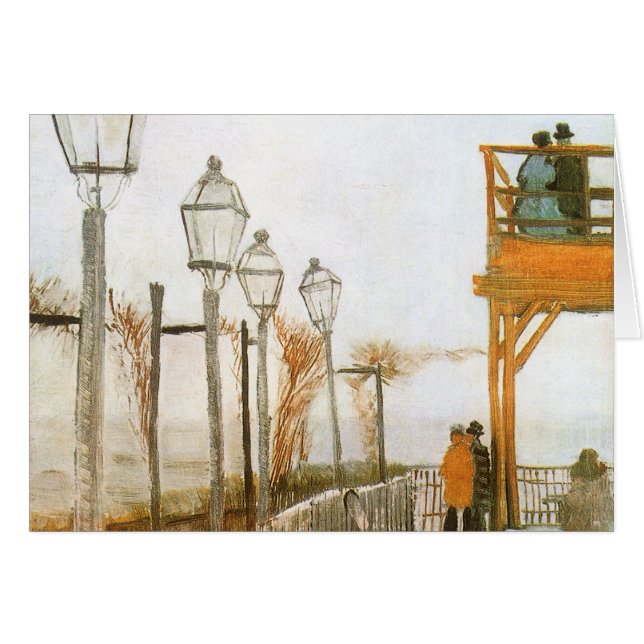 Vincent van Gogh - Terrasse und Beobachtungsdeck (Vorderseite (Horizontal))