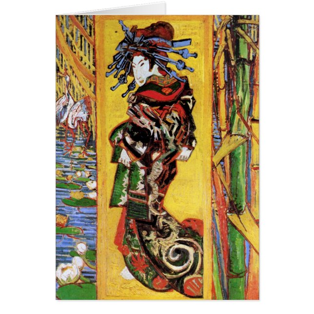 Vincent Van Gogh - The Courtesan - Japanese Geisha (Vorne)