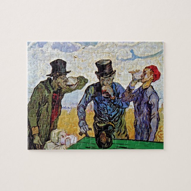 Vincent Van Gogh - The Drinkers - Fine Art (Horizontal)