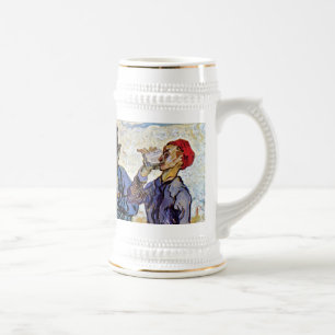 Vincent Van Gogh - The Drinkers - Fine Art Bierglas