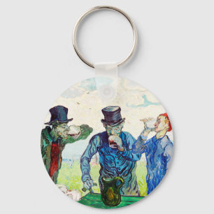 Vincent Van Gogh The Drinkers Fine Art Schlüsselanhänger