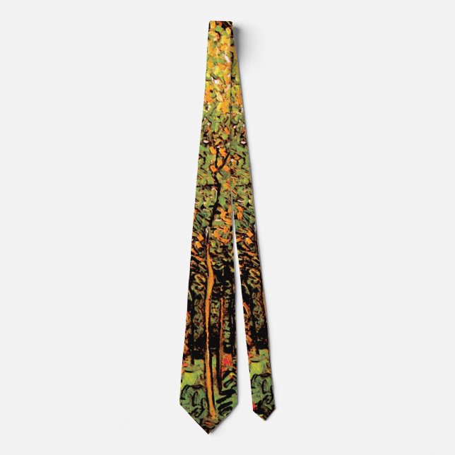 Vincent Van Gogh - The Grove - Fine Art Print Krawatte (Vorderseite)