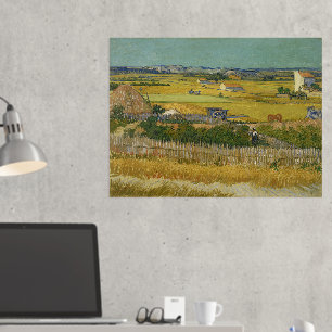 Vincent Van Gogh, The Harvest, De Oogst Foliendrucke