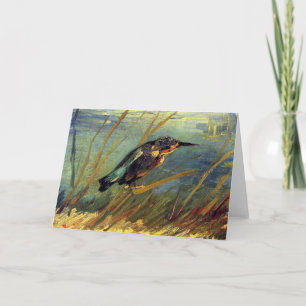 Vincent Van Gogh - The Kingfisher - Bird Lover Art Karte