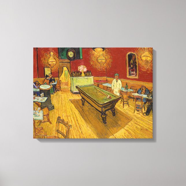 Vincent van Gogh - The Night Café Leinwanddruck (Vorderseite)