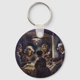 Vincent Van Gogh The Potato Eaters Fine Art Schlüsselanhänger