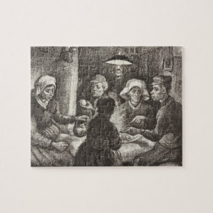 Vincent Van Gogh The Potato Eaters Lithograph