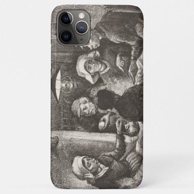 Vincent Van Gogh The Potato Eaters Lithograph Case-Mate iPhone Hülle (Rückseite)