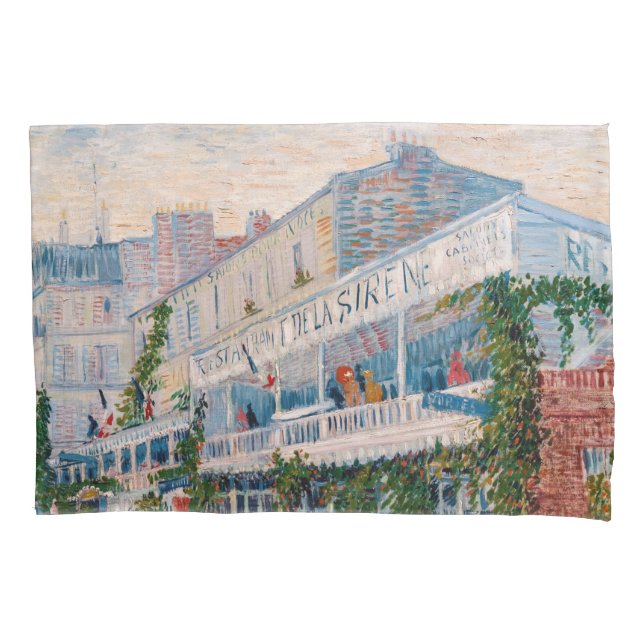 Vincent van Gogh - The Restaurant de la Sirene Kissenbezug (Vorderseite)