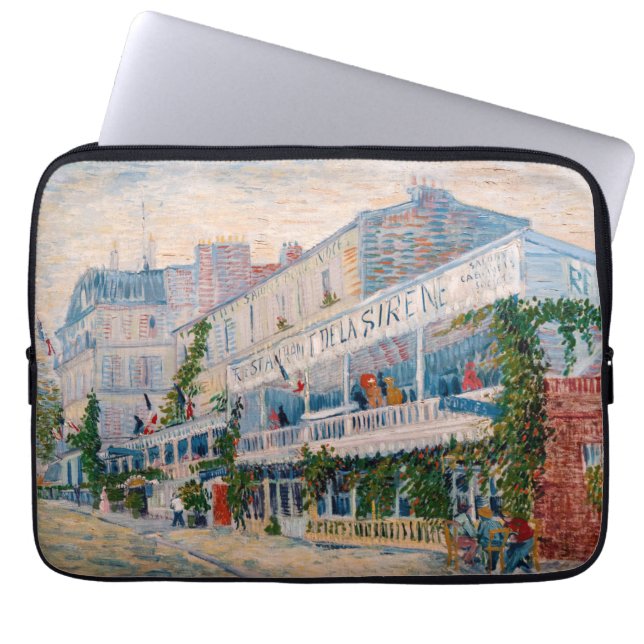 Vincent van Gogh - The Restaurant de la Sirene Laptopschutzhülle (Vorderseite)