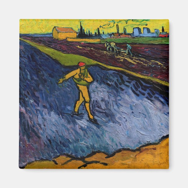 Vincent van Gogh - The Sower: Outskirts of Arles Magnet (Vorne)