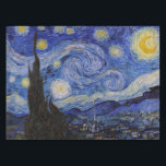Vincent Van Gogh - The Starry nigh Tischdecke<br><div class="desc">The Starry Night / La nuit etoilee - Vincent Van Gogh im Jahr 1889</div>
