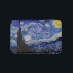 Vincent Van Gogh - The Starry night Badematte<br><div class="desc">The Starry Night / La nuit etoilee - Vincent Van Gogh im Jahr 1889</div>