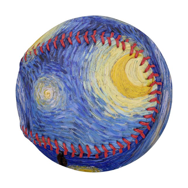 Vincent Van Gogh - The Starry night Baseball (Vorne Rechts)