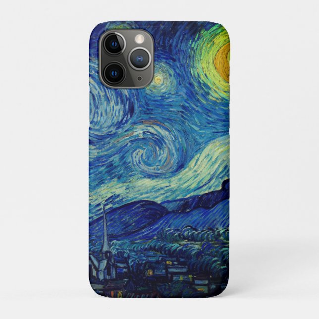 Vincent Van Gogh "The Starry Night" Case-Mate iPhone Hülle (Rückseite)