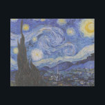 Vincent Van Gogh - The Starry night Galerieleinwand<br><div class="desc">The Starry Night / La nuit etoilee - Vincent Van Gogh im Jahr 1889</div>